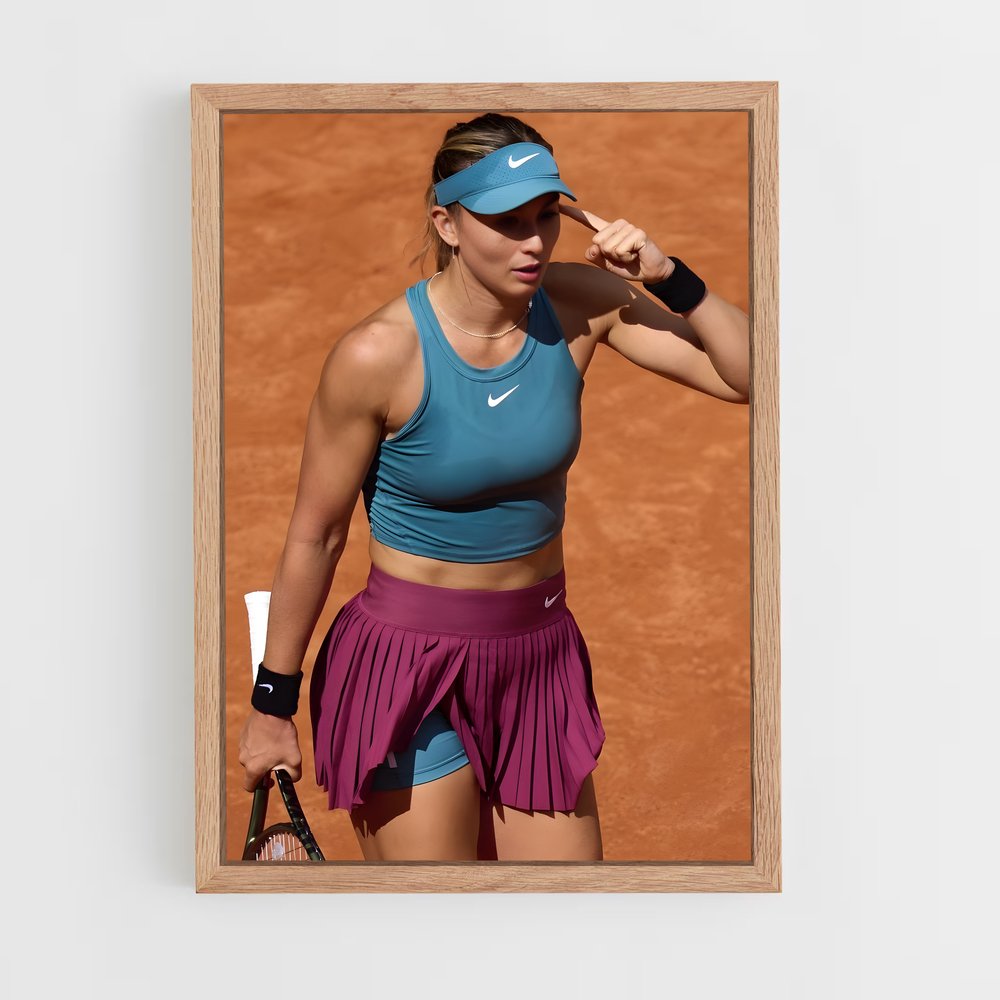 Poster Paula badosa – affiche Tennis (vue 4)